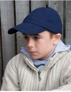 R-RC024J-Junior Heavy Brushed Cotton Cap 2